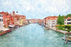 Hauptwasserkanal in Venedig